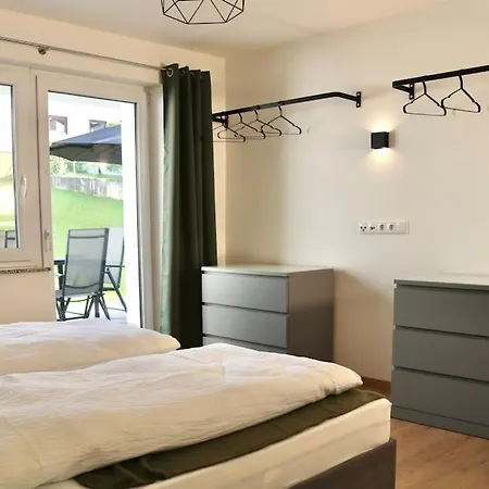 Moderne Eg-Wohnung Im Guenztal Krumbach Exterior foto